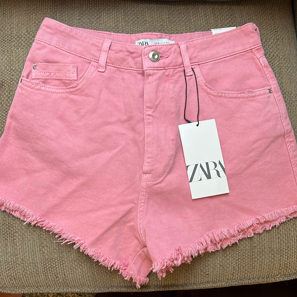 NWT Zara High Rise Shorts